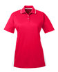 UltraClub Ladies' Cool & Dry Sport Two-Tone Polo red/ white OFFront