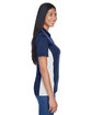 UltraClub Ladies' Cool & Dry Sport Two-Tone Polo  ModelSide
