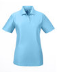 UltraClub Ladies' Cool & Dry Elite Performance Polo columbia blue OFFront