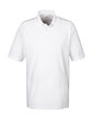 UltraClub Men's Cool & Dry Elite Performance Polo white OFFront