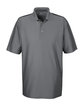 UltraClub Men's Cool & Dry Elite Performance Polo charcoal OFFront