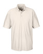 UltraClub Men's Cool & Dry Elite Performance Polo stone OFFront