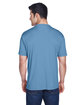 UltraClub Men's Cool & Dry Sport Performance Interlock T-Shirt indigo ModelBack