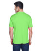 UltraClub Men's Cool & Dry Sport Performance Interlock T-Shirt lime ModelBack