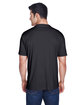 UltraClub Men's Cool & Dry Sport Performance Interlock T-Shirt black ModelBack