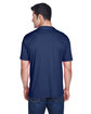 UltraClub Men's Cool & Dry Sport Performance Interlock T-Shirt navy ModelBack