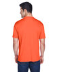 UltraClub Men's Cool & Dry Sport Performance Interlock T-Shirt orange ModelBack