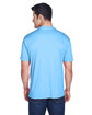 UltraClub Men's Cool & Dry Sport Performance Interlock T-Shirt columbia blue ModelBack