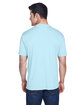 UltraClub Men's Cool & Dry Sport Performance Interlock T-Shirt ice blue ModelBack