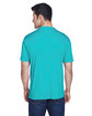 UltraClub Men's Cool & Dry Sport Performance Interlock T-Shirt jade ModelBack