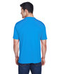 UltraClub Men's Cool & Dry Sport Performance Interlock T-Shirt PACIFIC BLUE ModelBack