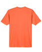 UltraClub Men's Cool & Dry Sport Performance Interlock T-Shirt bright orange FlatBack