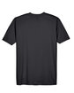UltraClub Men's Cool & Dry Sport Performance Interlock T-Shirt black FlatBack