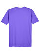 UltraClub Men's Cool & Dry Sport Performance Interlock T-Shirt purple FlatBack