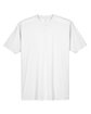 UltraClub Men's Cool & Dry Sport Performance Interlock T-Shirt white FlatFront