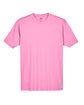 UltraClub Men's Cool & Dry Sport Performance Interlock T-Shirt azalea FlatFront
