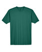 UltraClub Men's Cool & Dry Sport Performance Interlock T-Shirt forest green FlatFront