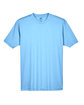 UltraClub Men's Cool & Dry Sport Performance Interlock T-Shirt columbia blue FlatFront