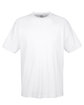 UltraClub Men's Cool & Dry Sport Performance Interlock T-Shirt white OFFront