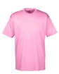 UltraClub Men's Cool & Dry Sport Performance Interlock T-Shirt AZALEA OFFront