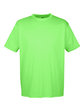 UltraClub Men's Cool & Dry Sport Performance Interlock T-Shirt lime OFFront