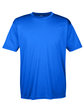 UltraClub Men's Cool & Dry Sport Performance Interlock T-Shirt royal OFFront