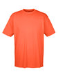 UltraClub Men's Cool & Dry Sport Performance Interlock T-Shirt orange OFFront