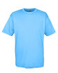 UltraClub Men's Cool & Dry Sport Performance Interlock T-Shirt columbia blue OFFront