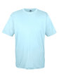 UltraClub Men's Cool & Dry Sport Performance Interlock T-Shirt ice blue OFFront