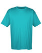 UltraClub Men's Cool & Dry Sport Performance Interlock T-Shirt jade OFFront