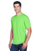 UltraClub Men's Cool & Dry Sport Performance Interlock T-Shirt lime ModelQrt