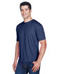 UltraClub Men's Cool & Dry Sport Performance Interlock T-Shirt navy ModelQrt