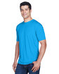 UltraClub Men's Cool & Dry Sport Performance Interlock T-Shirt sapphire ModelQrt