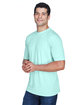UltraClub Men's Cool & Dry Sport Performance Interlock T-Shirt sea frost ModelQrt