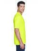 UltraClub Men's Cool & Dry Sport Performance Interlock T-Shirt bright yellow ModelSide