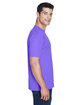 UltraClub Men's Cool & Dry Sport Performance Interlock T-Shirt purple ModelSide