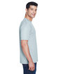 UltraClub Men's Cool & Dry Sport Performance Interlock T-Shirt grey ModelSide