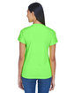 UltraClub Ladies' Cool & Dry Sport Performance Interlock T-Shirt LIME ModelBack