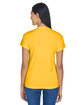 UltraClub Ladies' Cool & Dry Sport Performance Interlock T-Shirt gold ModelBack