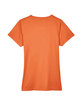 UltraClub Ladies' Cool & Dry Sport Performance Interlock T-Shirt bright orange FlatBack