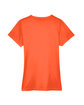 UltraClub Ladies' Cool & Dry Sport Performance Interlock T-Shirt orange FlatBack