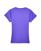 UltraClub Ladies' Cool & Dry Sport Performance Interlock T-Shirt PURPLE FlatBack