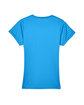 UltraClub Ladies' Cool & Dry Sport Performance Interlock T-Shirt sapphire FlatBack