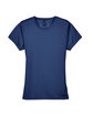 UltraClub Ladies' Cool & Dry Sport Performance Interlock T-Shirt NAVY FlatFront