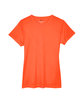 UltraClub Ladies' Cool & Dry Sport Performance Interlock T-Shirt ORANGE FlatFront