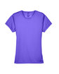 UltraClub Ladies' Cool & Dry Sport Performance Interlock T-Shirt purple FlatFront