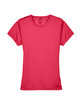 UltraClub Ladies' Cool & Dry Sport Performance Interlock T-Shirt cardinal FlatFront