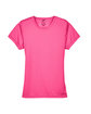 UltraClub Ladies' Cool & Dry Sport Performance Interlock T-Shirt heliconia FlatFront