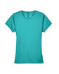 UltraClub Ladies' Cool & Dry Sport Performance Interlock T-Shirt jade FlatFront
