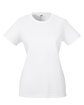 UltraClub Ladies' Cool & Dry Sport Performance Interlock T-Shirt white OFFront